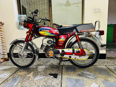 Yamaha yb 100 1999 model Islamabad num for available