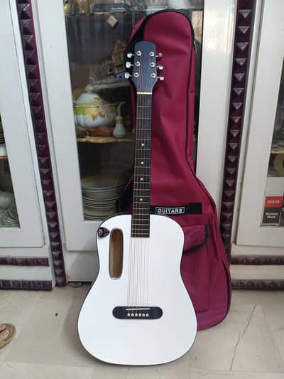 Elegant New Acoustic Guitar with Bag and Accessories