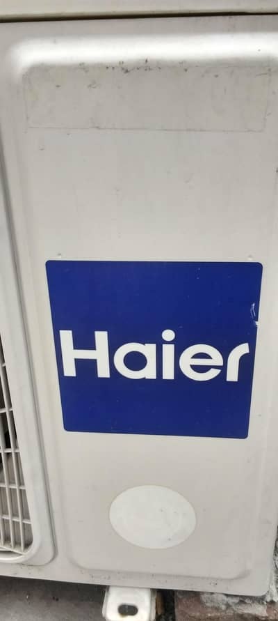 Haier ac 1 ton all ok 6 year warranty outdoor box available