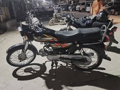 Hondyaz CD 70 2024 - Mint Condition like new, Just Buy And Ride!