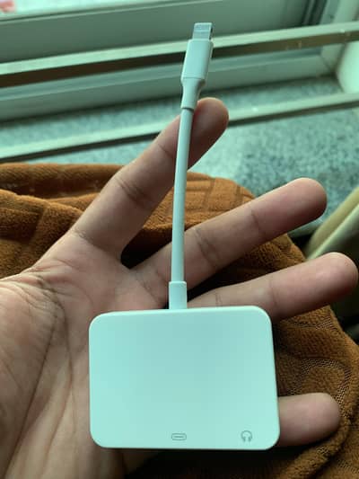 apple original belkin 2 in 1 connector