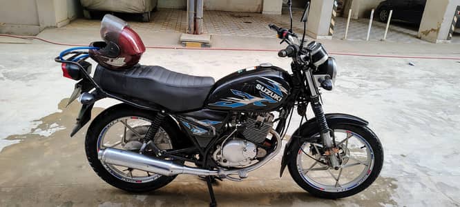 Suzuki Gs 150 SE 2021  Model Excellent Condition Tubless Tyres Urgent