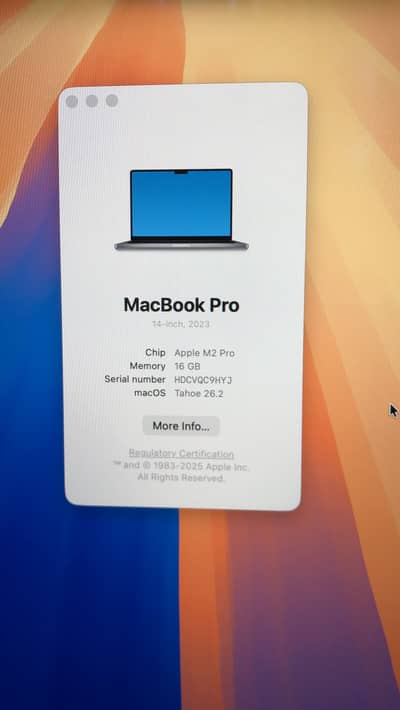 MacBook Pro M2 2023/14inch