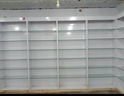 pharmacy Racks and counter  in best opportunity