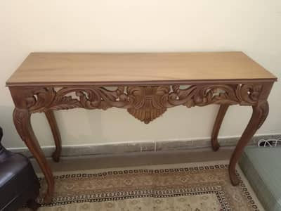 Large Size Sheesham wood Chinnioti Console for sale