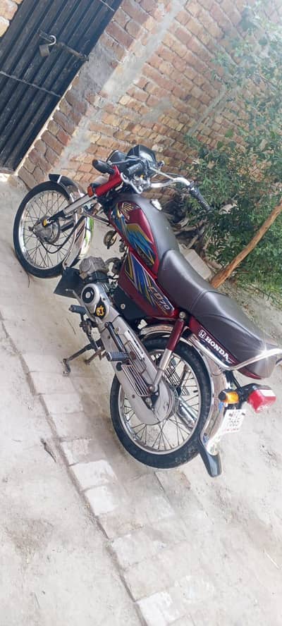 Honda CD 70 2021 Excellent condition