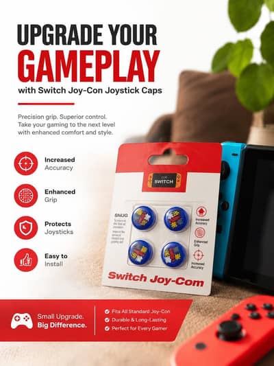 NINTENDO SWITCH JOYCON CAPS