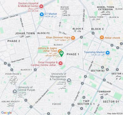 Residential Plot For Sale In Johar Town Phase 1 - Block D1