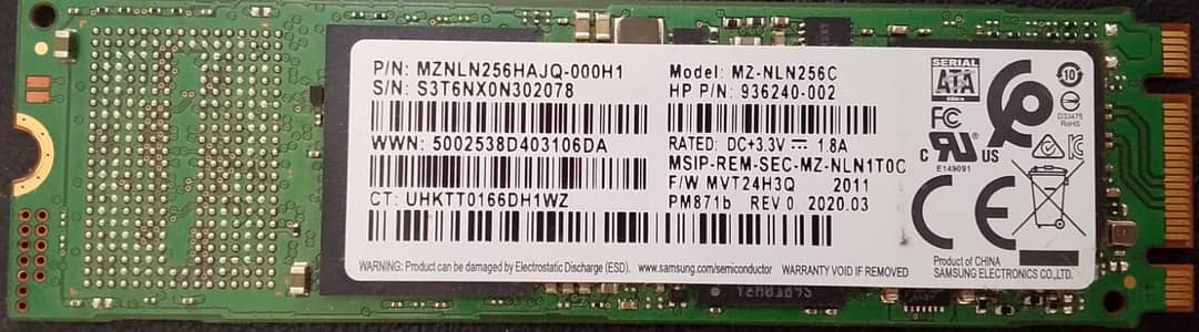M2-NLN256C NVME 256 GB At lowest Price