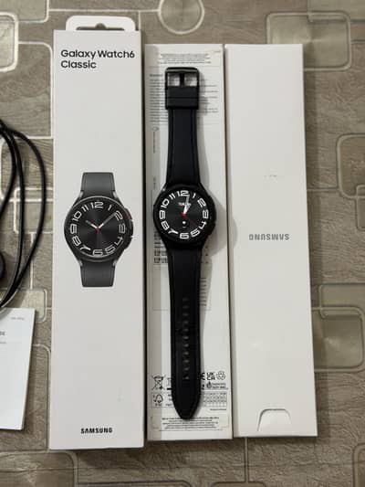 Samsung Galaxy Watch 6 Classic Stainless Steel Variant