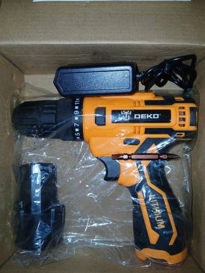 Rechargeable drill machine-electrical screwdriver