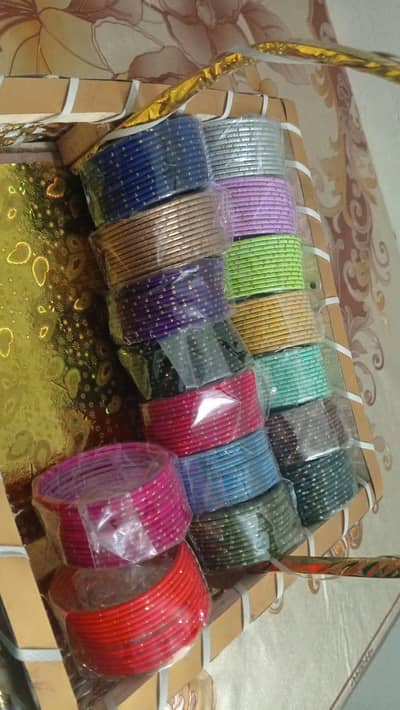 Multicolor Metal Bangle's  Set 14- sets| new packed