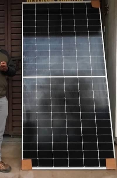 590 Watt double glass canadian solar panel