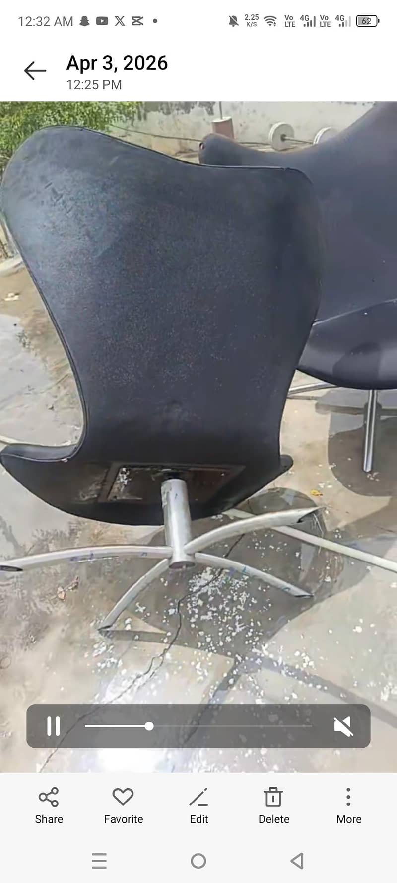 چار عدد لگزری کرسیاں دوبئی کی استمال شدہ 6