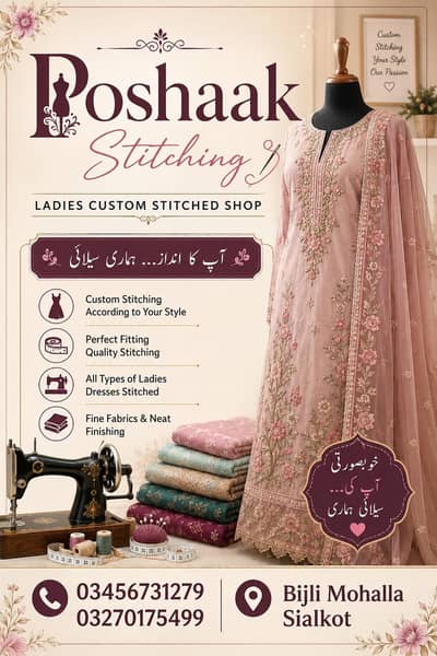 Poshaak Stitching