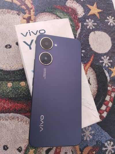 Vivo Y03 4+4gb and 64 gb tech change hai box all accessory available