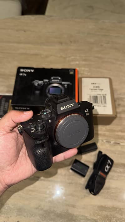 SONY A7III with box (personally used)