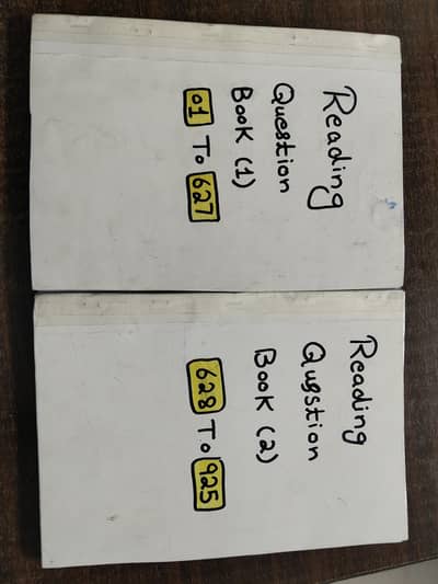 Eps Test Reading Question books 