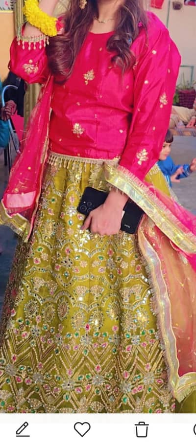 3hour use lehnga
