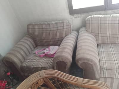 3 piece sofa set used condition