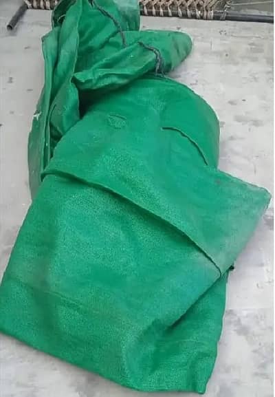 Green Net best quality slight use 45 feet *25 feet