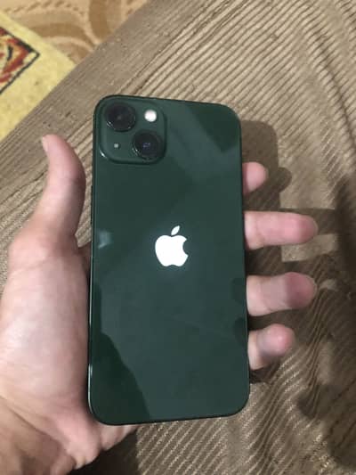 Iphone 13 special edition green colour 128gb jv