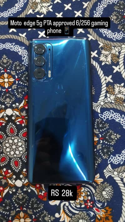 moto edge 5g  PTA approved 6/256 GB All perfect working 0318826599