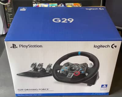 Brand new latest Logitech G29 with all accessories + Gear force most p