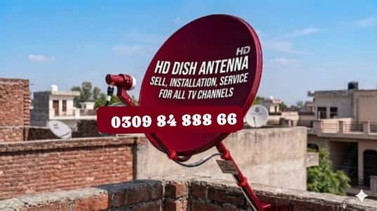 Dish Antenna setting installation 0309 8488866