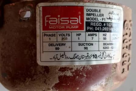 Faisal Walon Ka double impeller pump