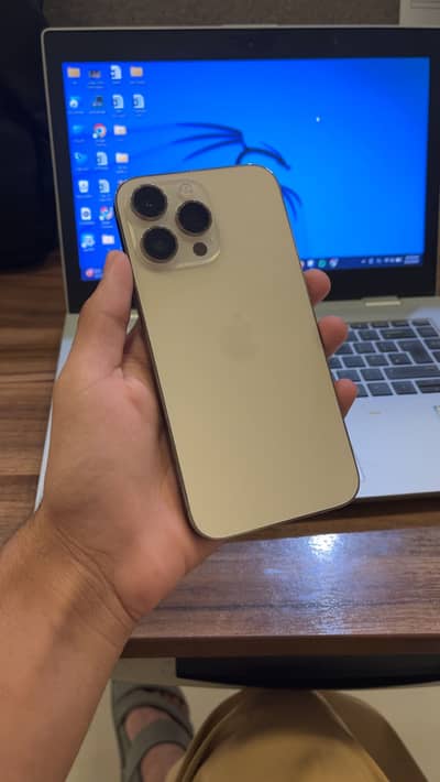Iphone 14 Pro max golden Color