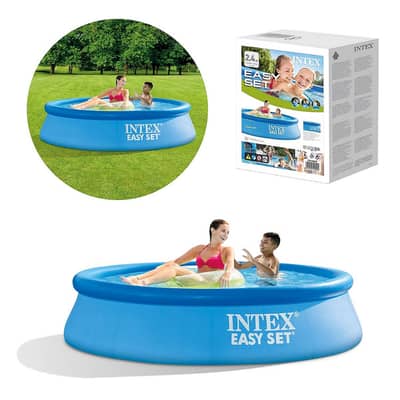 INTEX Easy Set Pool 8ft x 24". ). 03020062817