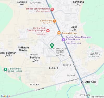 5 Marla Commercial Plot for Sale in Center Park Housing Scheme | Prime Business Location