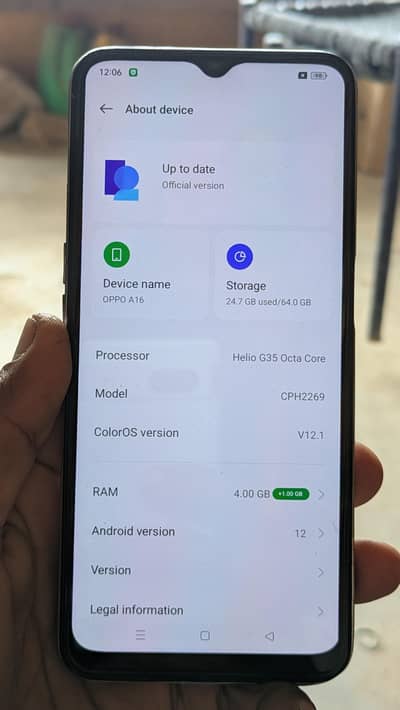 oppo a16