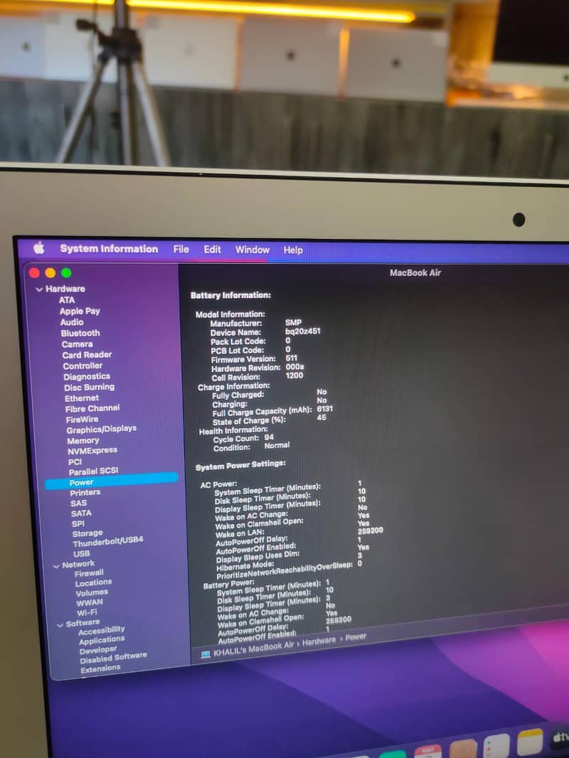 Mac book pro 1