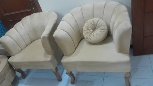 Coffee chair and dewan table