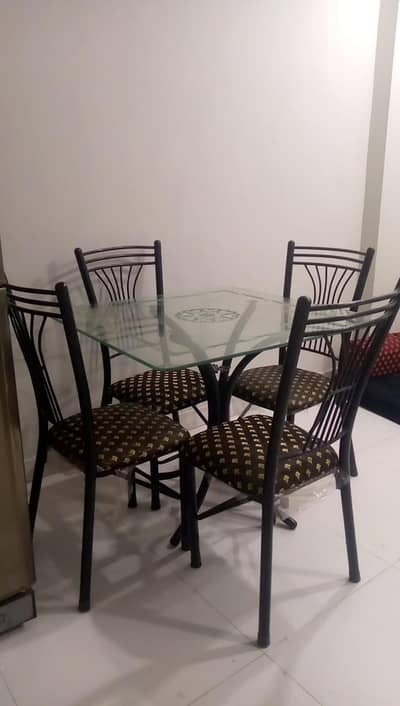 iron dining table