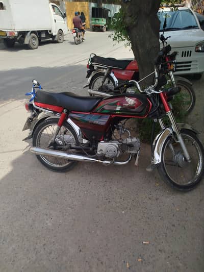 Honda 2022 cd70 biomatric on spot 19000km only seriuos buyers