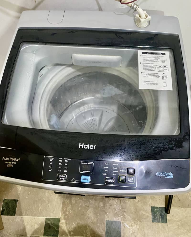 Haier automatic washing machine 1