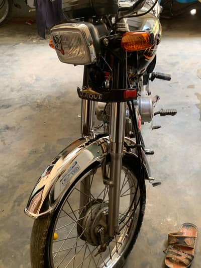 70 bike 2019 Karachi number