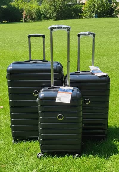 Delsey Paris luggage suitcase luggage set 3 pcs hard case luggage