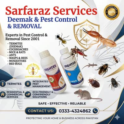 Pest Control ,Fumigation ,Termite , Dengue Control , Deemak Control