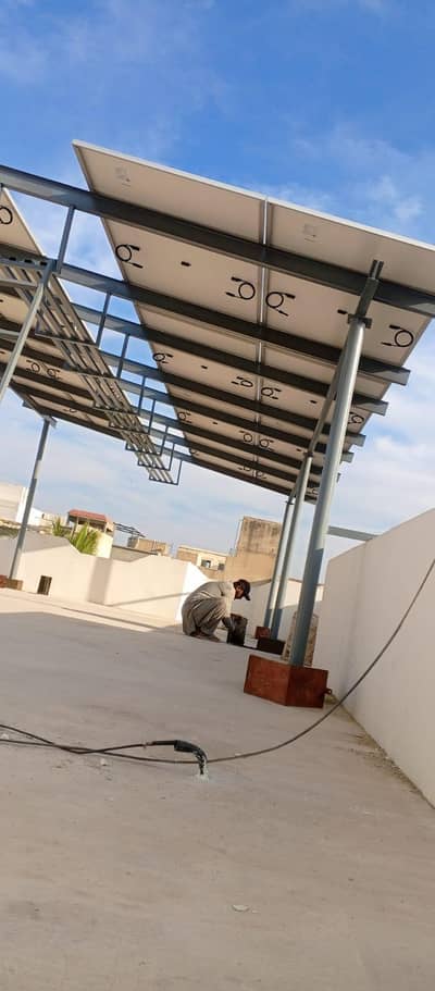 we need welder ( solar structure welder)