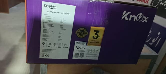 Knox krypton PV 9000 6.2KW box packed brand new condition