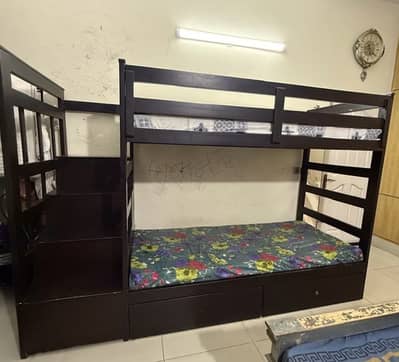 Double bed, bunk bed