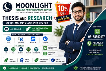 : Research Paper & Thesis Consultation