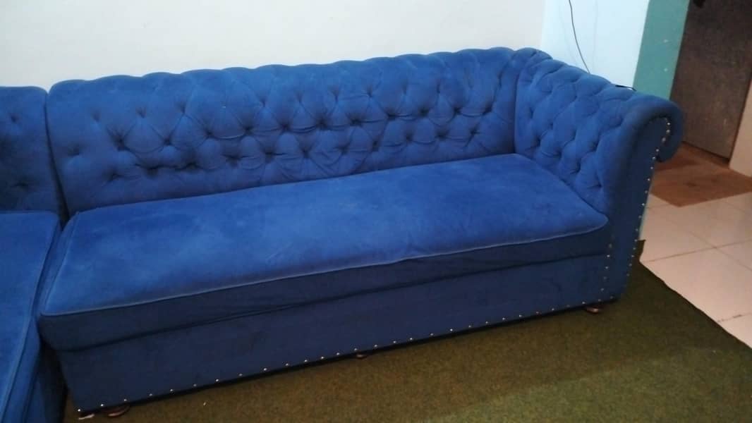 L shape sofa set 1