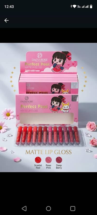 lip gloss 12 PC