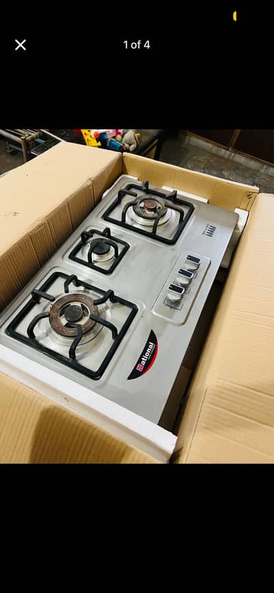 High flame gas chula stove automatic