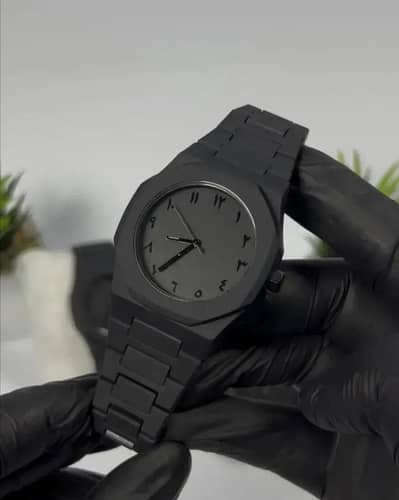 Men's Black Aura watch